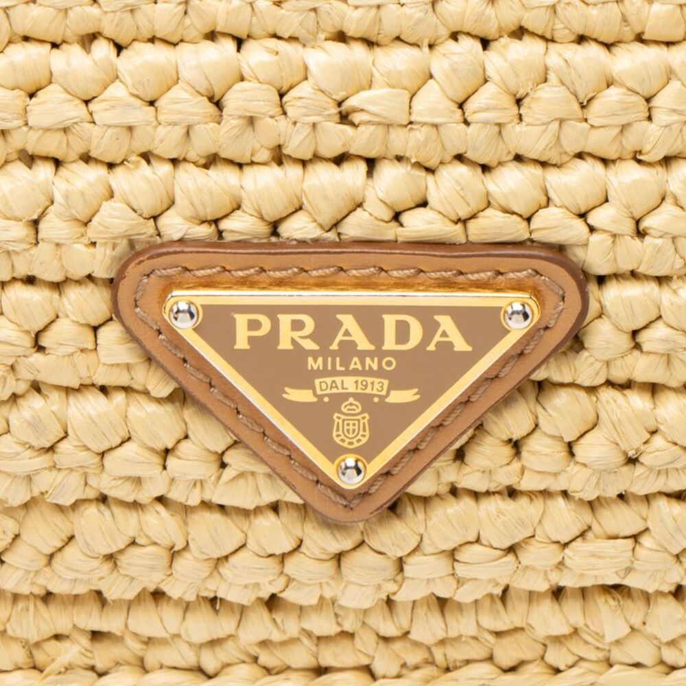 Prada Crochet Raffia Re-Edition 2005 Crossbody - Picture 11 of 16